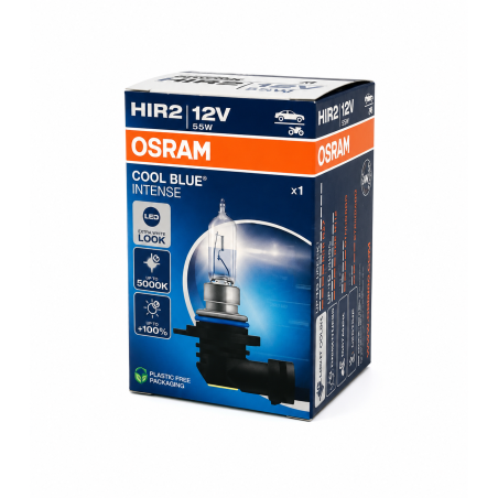 Λάμπα Osram HIR2 12V 55W Cool Blue Intense Next Gen +100% Περισσότερο Φως 5000K 9012CBN