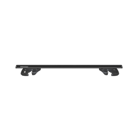 Μπάρες Οροφής Αλουμινίου Menabo, Sherman XL Black 135cm για Οροφή με Raised Rails, 2τμχ