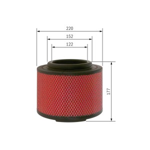 Air Filter BOSCH F026400344