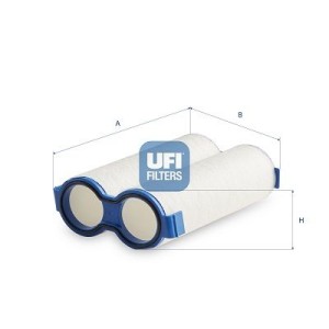 Φίλτρο Αέρα UFI 27.TUB.01