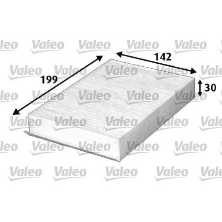 Filter, cabin air VALEO 715644