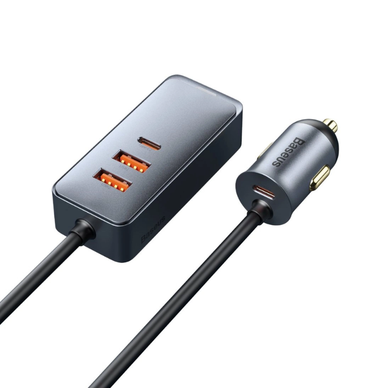 Baseus Φορτιστής Αυτοκινήτου 12V 120W με 2x USB-A & 2x USB-C Share Together PPS, 1τμχ