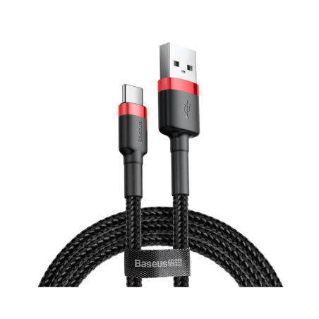 Baseus USB-A to USB-C Charging & Data Cable 0.5m 3A Cafule, 1pc