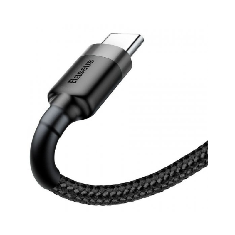 Baseus Καλώδιο Φόρτισης & Μεταφοράς Δεδομένων USB-A σε USB-C 1m 3A Cafule, 1τμχ