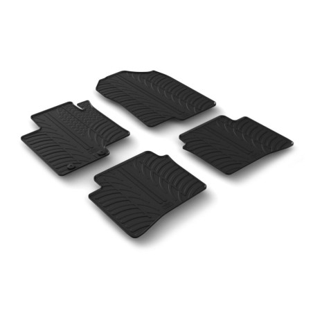 Rubber Floor Mats Sumisura for Hyundai i20 5D 12/2020+