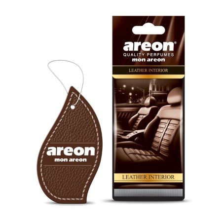 Areon Αρωματική Καρτέλα Αυτοκινήτου Mon Areon,  Leather Interior