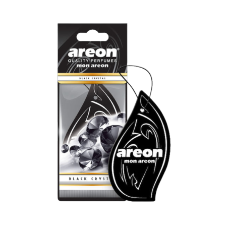 Areon Αρωματική Καρτέλα Αυτοκινήτου Mon Areon, Black Crystal