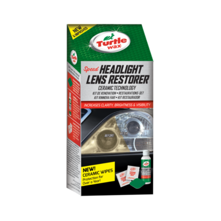 Turtle Wax Κιτ Επιδιόρθωσης Φαναριών Headlight Lens Restorer, 59ml
