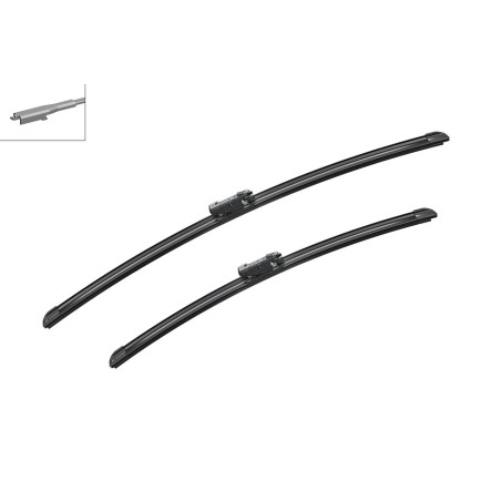 Bosch Aerotwin A986S Wiper Blades for Windscreen, 625/500mm, 2pcs