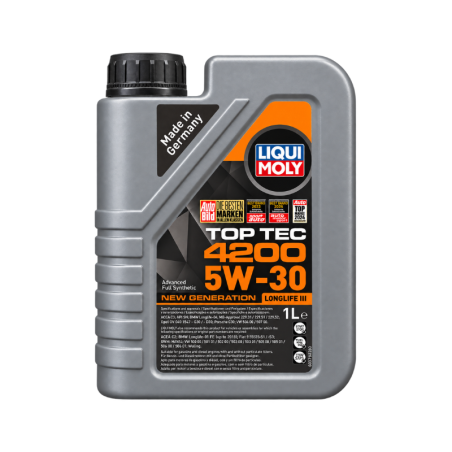 Λιπαντικό Κινητήρα Liqui Moly Top Tech 4200 5W30 1lt