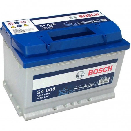 Bosch Car Battery S4008 12V 74Ah-680EN
