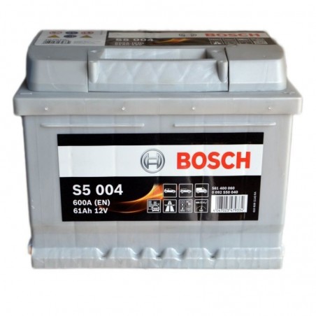 Bosch Car Battery S5004 12V 61Ah-600EN