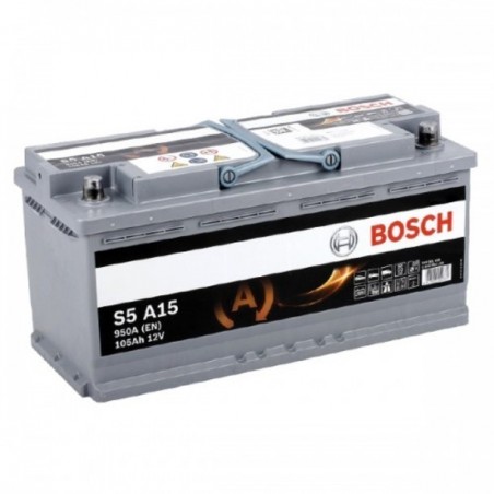 Μπαταρία Αυτοκινήτου Bosch S5A15 12V 105Ah 950A - Agm -Start.Stop