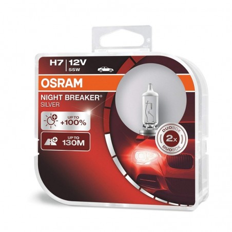 Osram H7 12V 55W Night Breaker Silver +100% More Light