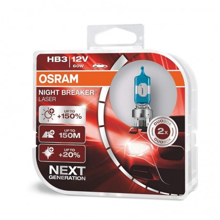 Osram HB3 12V 60W Night Breaker Laser +150%