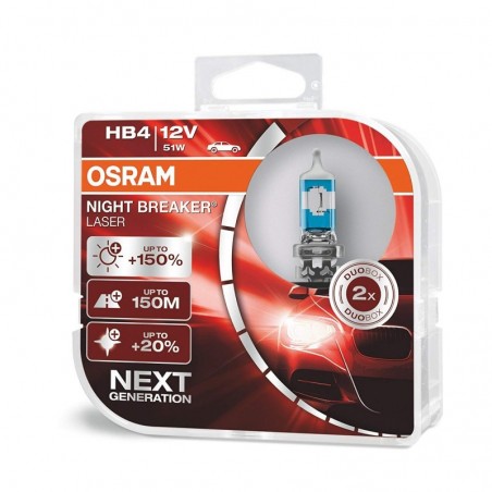 Osram HB4 12V 51W Night Breaker Laser +150%