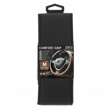 Steering Wheel Cover 'Comfort Grip' Black 37-38cm