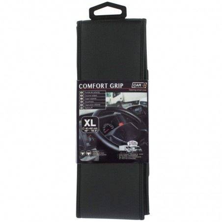 Steering Wheel Cover 'Comfort Grip' Black Perforated 41-42cm