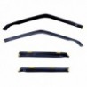 Ford Ranger 4D Od 2007+ Wind Deflector Set Heko