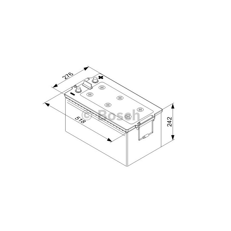 Bosch T5080 225Ah 1150A(EN)