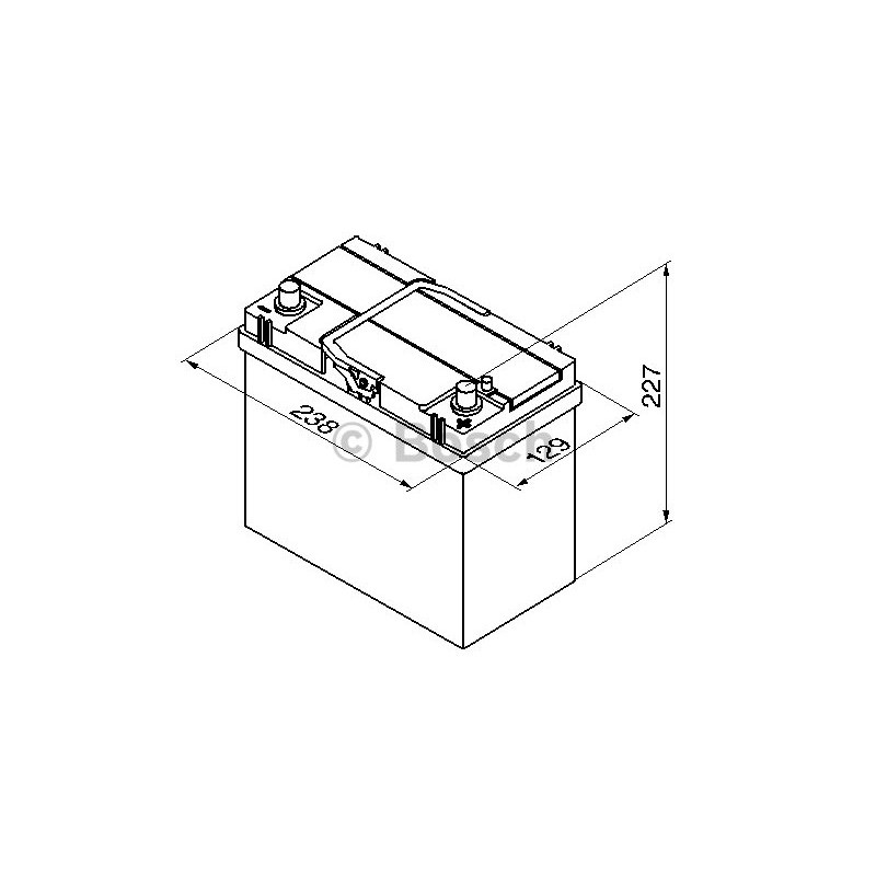 Μπαταρία Αυτοκινήτου Bosch S4021 12V 45Ah-330En