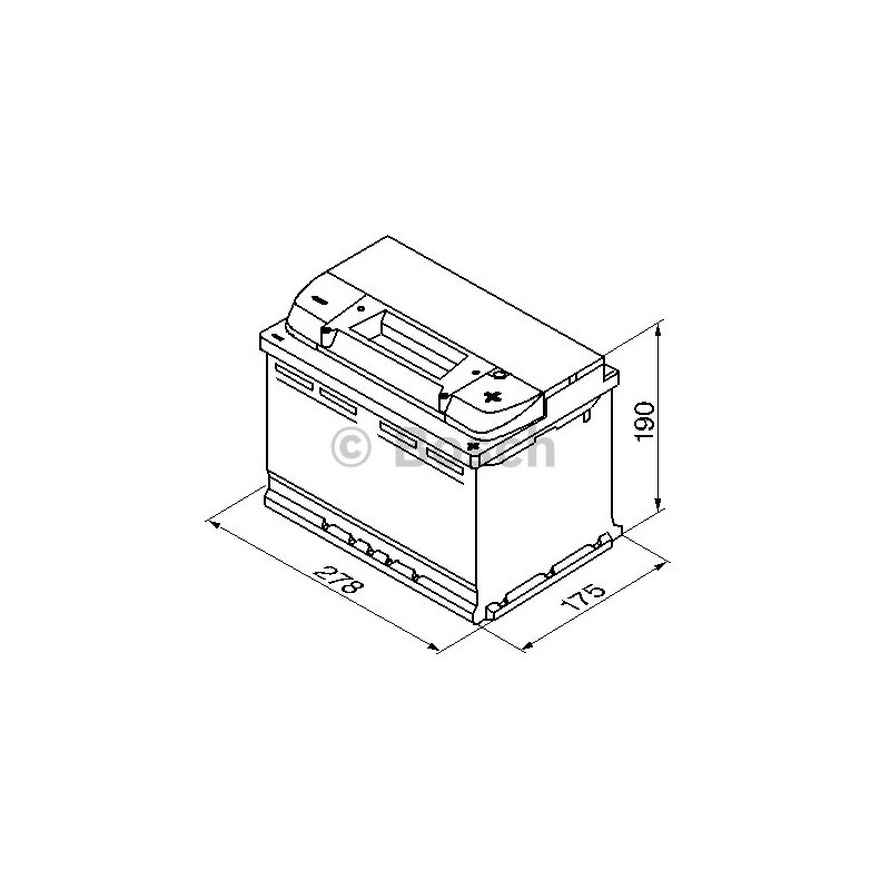 Bosch Car Battery S4008 12V 74Ah-680EN