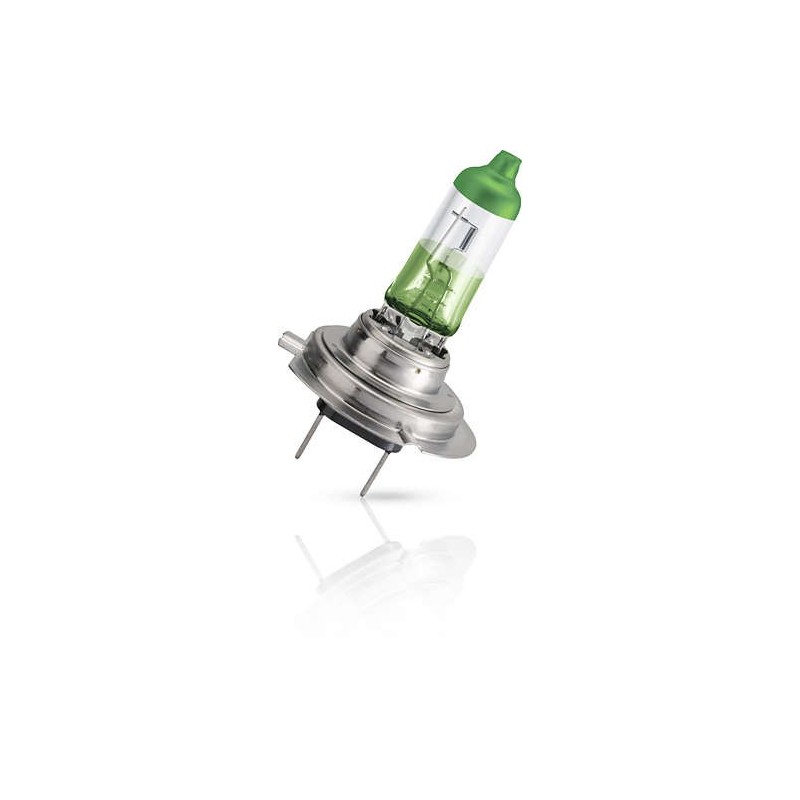 Λάμπες Philips  H7 Color Vision 12V 55W Green +60% Περισσότερο Φως 12972CVPGS2