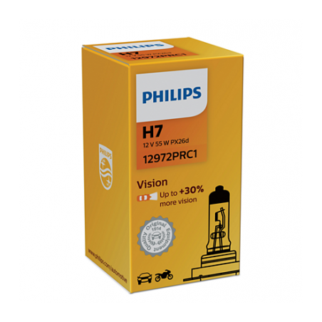 Λάμπα Philips  H7 Vision 12V 55W 12972PRC1