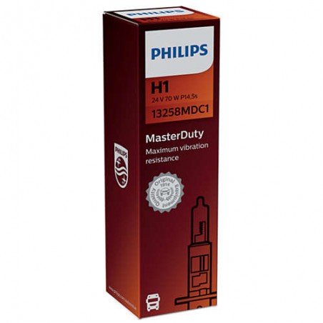 Λάμπα Philips H1 24V 70W Master Duty 13258MDC1