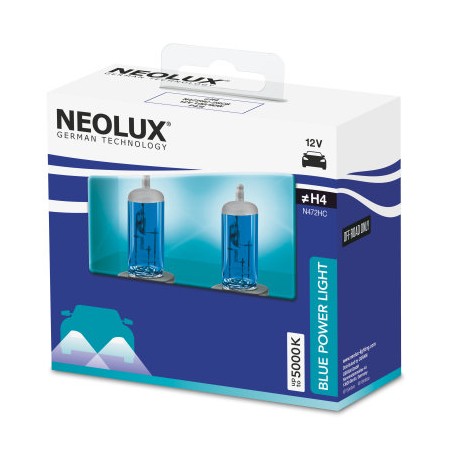 Λάμπες Neolux H4 12V 100/90W Blue Power Light 5000K N472HC-2SCB