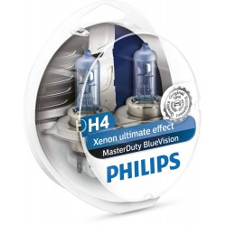 Halogen bulb PHILIPS MASTER DUTY BLUE VISION 24V H7 70W