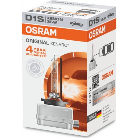Λάμπα Osram D1S 35W Xenarc Original 66140