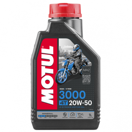 Λιπαντικό Moto Motul 3000 4T 20W50 1lt