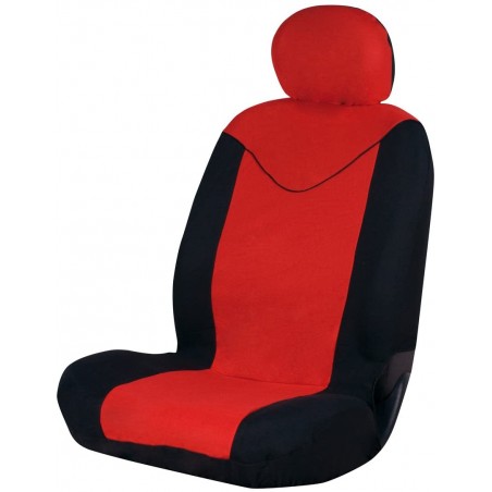 Seat Cover Set 'Unicorn' Black/Red 1pc