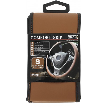 Κάλυμμα Τιμονιού Comfort Grip "34.5-36.5cm Καφέ"