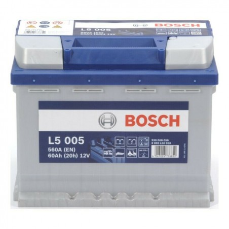 Μπαταρία Bosch L5005 60Ah 560A Δεξιά L5 Deep Cycle