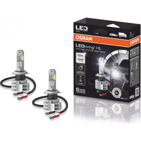 Λάμπες Osram Η7 Ledriving HL Gen2 Cool White 12V/24V 14W 6000K 67210CW