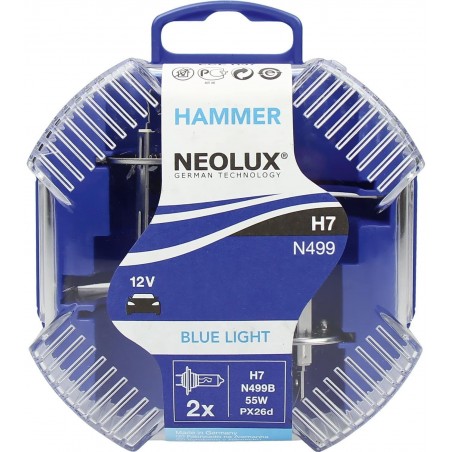 Neolux Blue Light H7 12V 55W - N499B