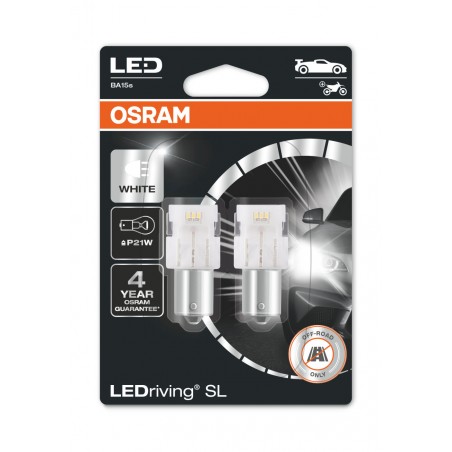 Osram P21W 12V 1.4W LEdriving SL White 7506DWP-02B