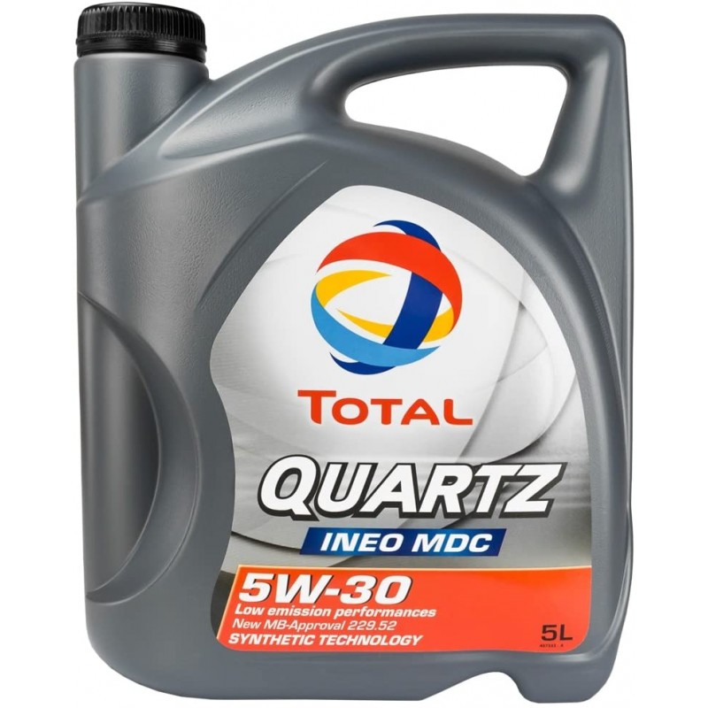Λιπαντικό Κινητήρα Total Quartz Ineo MDC 5W30 5lt