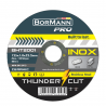 Δίσκος Κοπής Bormann Pro Thunder Cut 125x1.0x22.2mm 10τμχ
