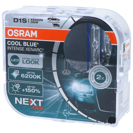 Osram D1S 35W Xenarc Cool Blue Intense Next Gen +150%