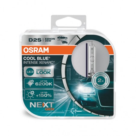 Λάμπες Osram D2S 35W Xenarc Cool Blue Intense Next Gen +150% Περισσότερο Φως 6200K 66240CBN-HCB