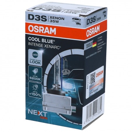 Osram D3S 35W Xenarc Cool Blue Intense Next Gen +150%