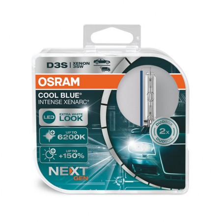 Osram D3S 35W Xenarc Cool Blue Intense Next Gen +150%