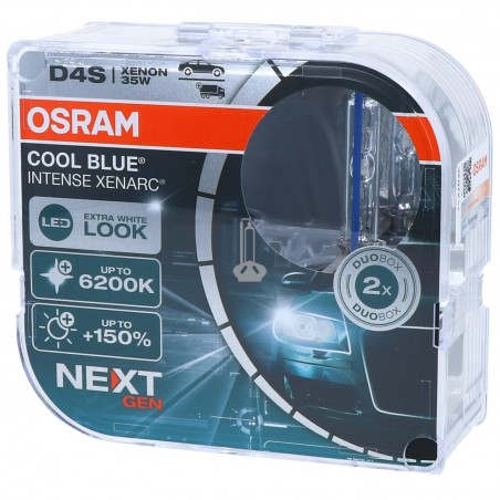 Osram D4S 35W Xenarc Cool Blue Intense Next Gen +150%