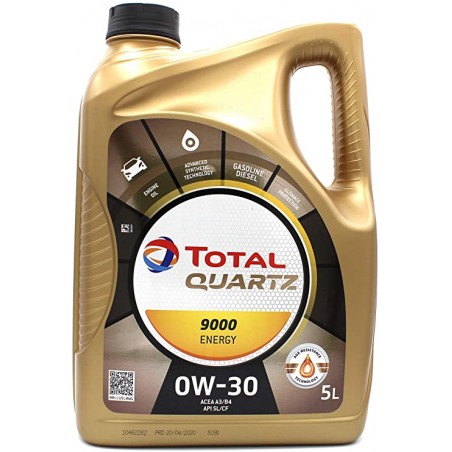 Total Quartz 9000 Energy 0W30 5lt