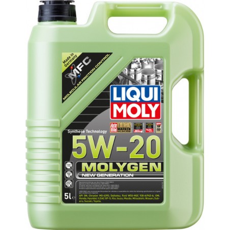 Engine Oil Liqui Moly Molygen New Generation 5W20 5lt
