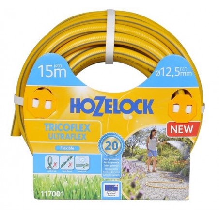 Hozelock Ultraflex Flexible Hose 15m 12.5mm