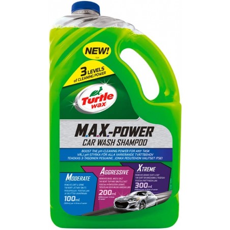 Turtle Wax Car Shampoo Max Power 2,95 Lt